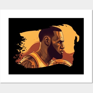 lebron james Posters and Art